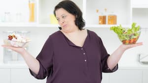 Frau Übergewicht