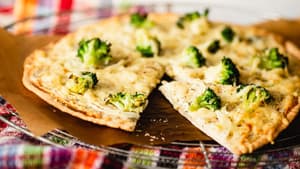 Vegetarische Flammkuchen