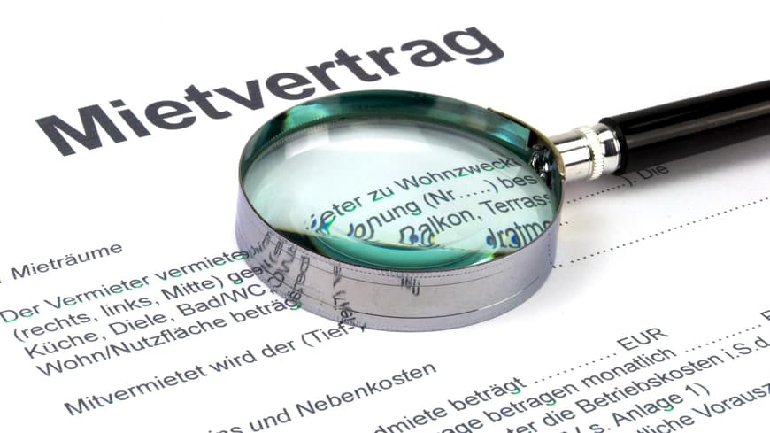 Im Mietvertrag sollten die wichtigsten Rechte und Pflichten schon festgehalten sein