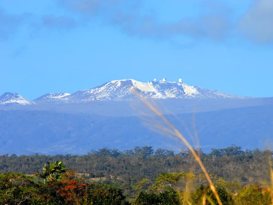 Mit 4025 Meter ist der Vulkan Mauna Kea auf Hawaii der höchste Berg