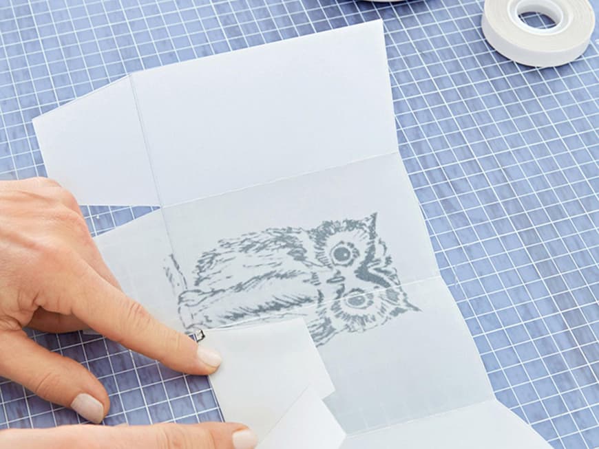 Step 2: Kanten, Ecken und Linien falten 