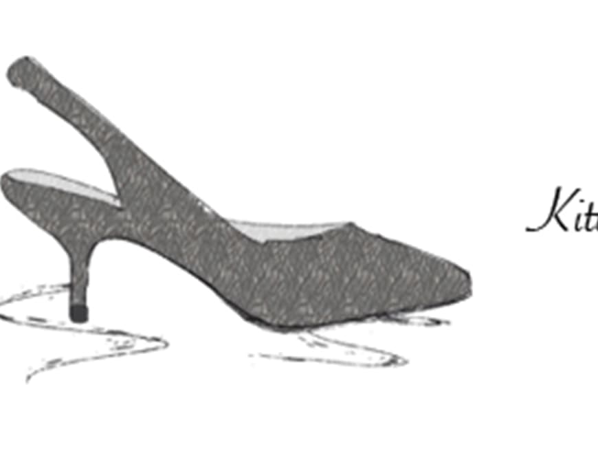 Kitten-Heel-Absatz