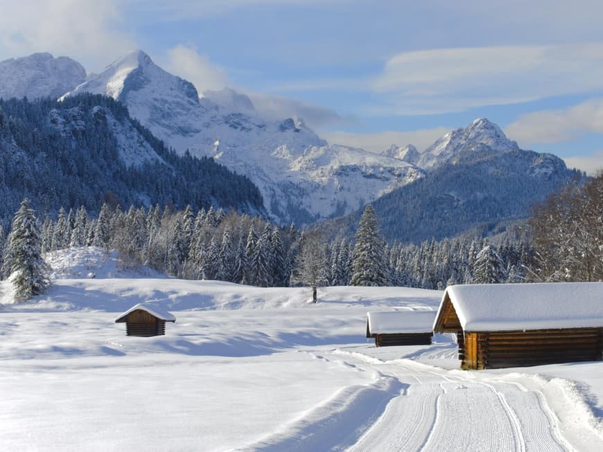 Direkt an der Piste wohnen ist auch in deutschen Skigebieten möglich