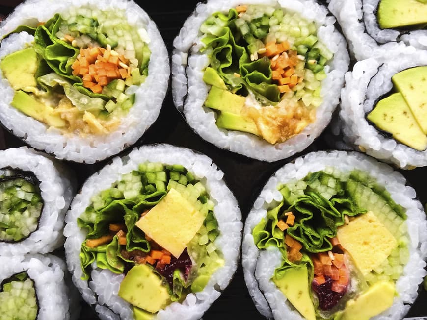Veganer lieben Gemüse und Körner