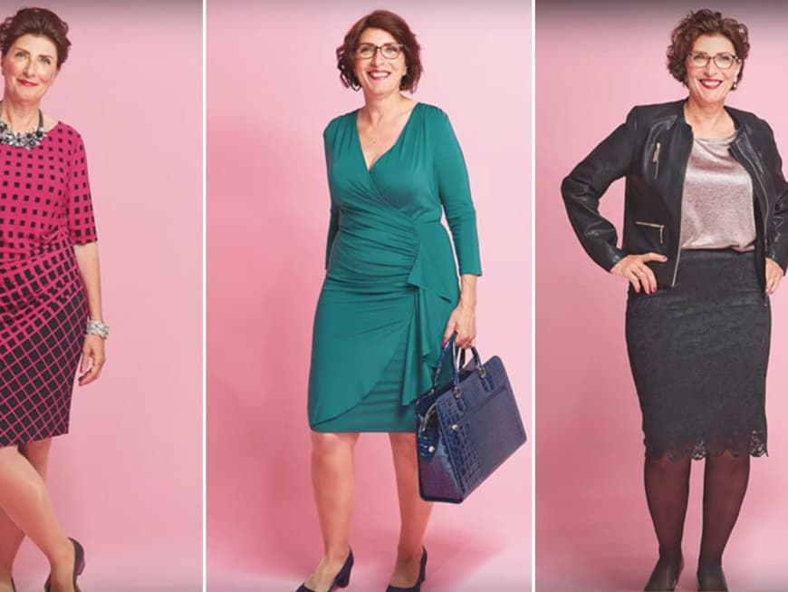 Hanne hat sich ein Umstyling gewünscht und ist mit dem Ergebnis sichtlich zufrieden.