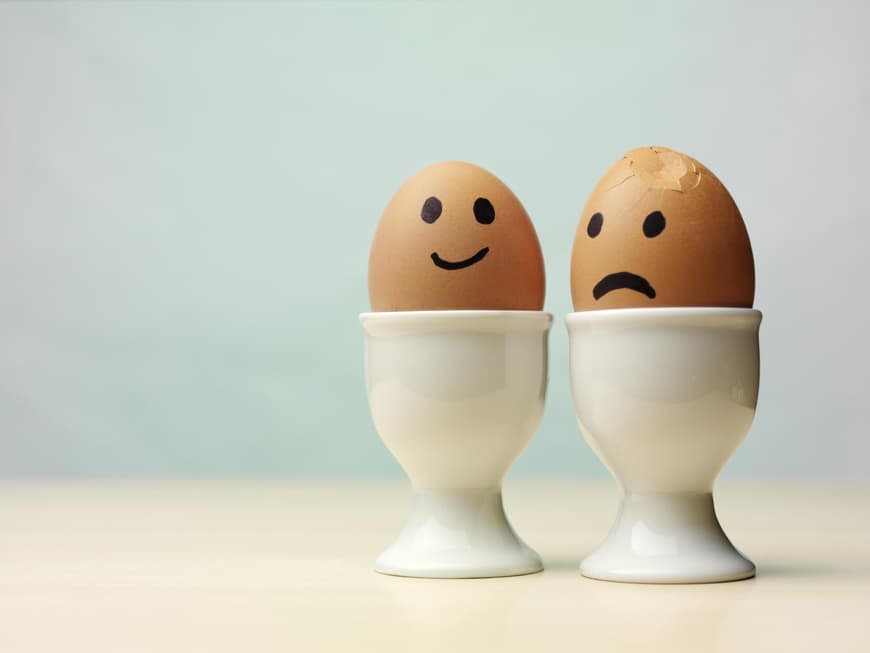 Spiegelei, Rührei oder doch lieber gekocht? In jedem Fall kann ein Ei bis zu 35 Prozent des Tagesbedarfs an Vitamin D liefern.