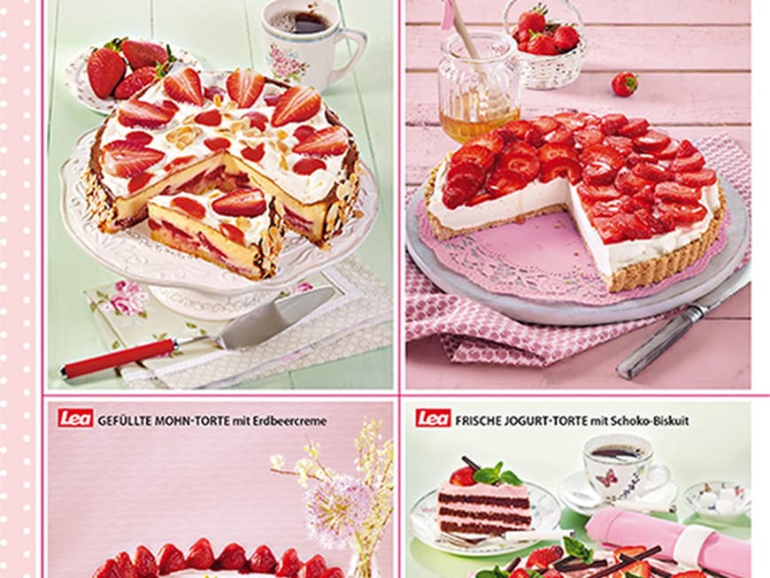 Leckere Erdbeerkuchen-Rezepte
