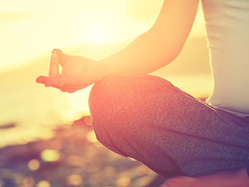 Meditation lässt sich erlernen: Experten empfehlen zehn Minuten täglich.