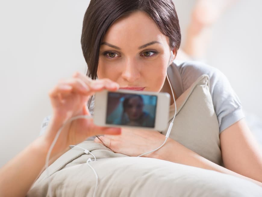 Selfies dürfen gerne auch mal etwas erotischer sein