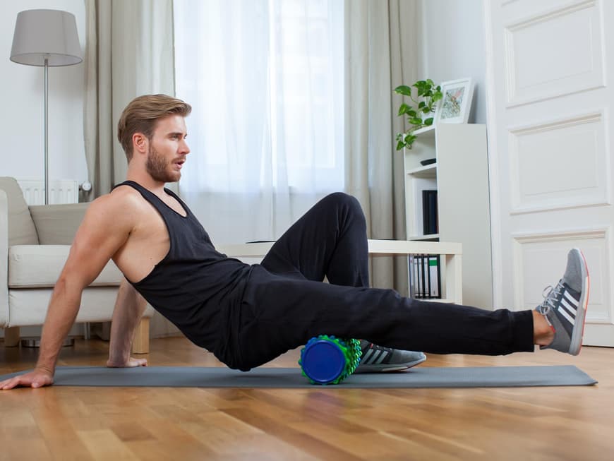 Beim Yoga Faszien Training werden die Faszien entklebt