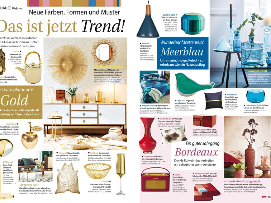 Das sind die Interior Trends im Herbst 2016
