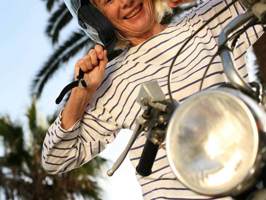 Constanze ist jetzt ein Rockerbraut