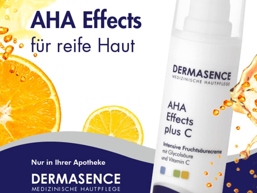 AHA Effects für reife Haut - ein wahrer Frischekick für ein jüngeres Hautbild