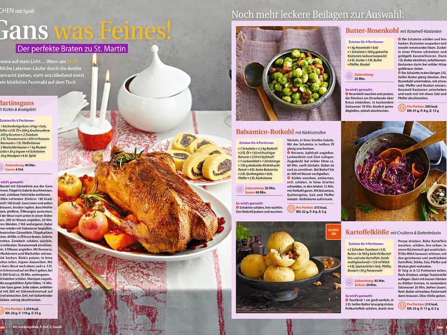 Gans was Feines: Der perfekte Braten zu St. Martin