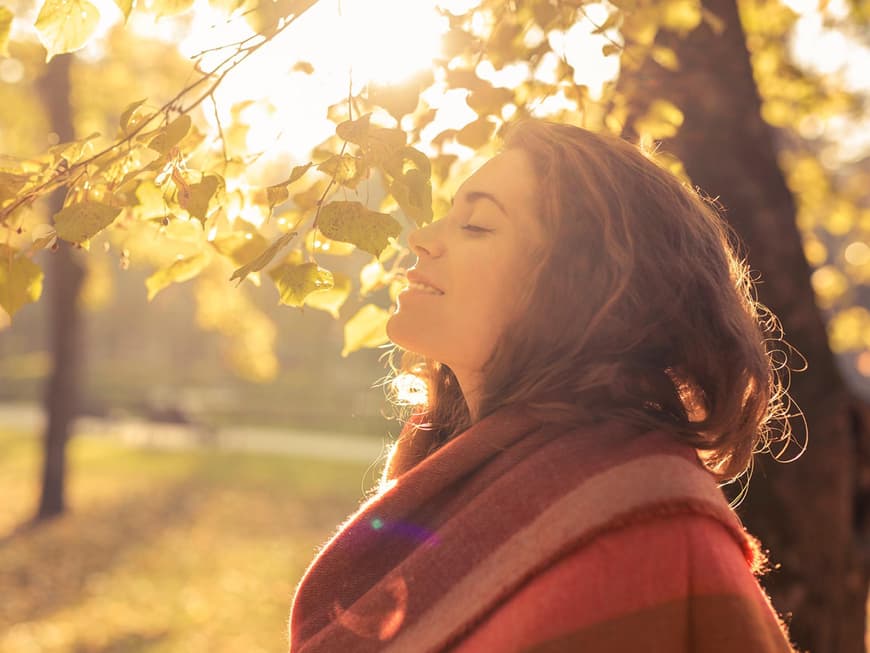 Herbstblues adé: Gehen Sie raus und tanken Sie Licht! 