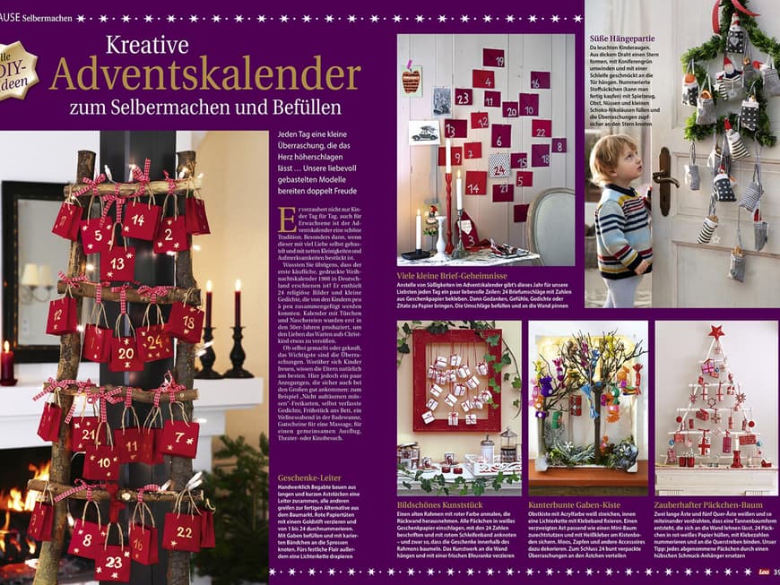 Kreative Adventskalender