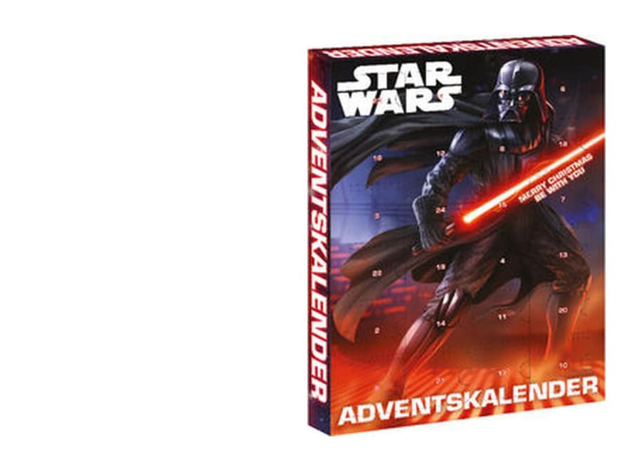 Exklusive Spielfiguren, Accessoires und Schreibwaren halten echte Star Wars-Fans bei Laune. Merry Christmas be with you! Von Craze über Karstadt, ca. 24,99 €