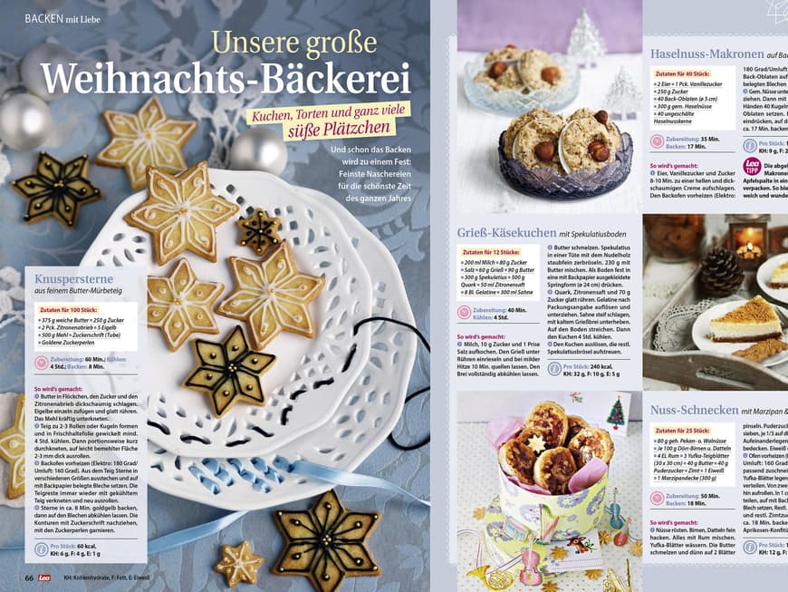 In der Weihnachtsbäckerei