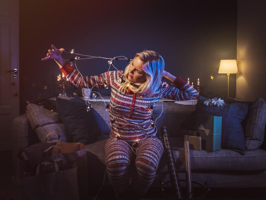 Lassen Sie sich nicht vom Weihnachtsstress übermannen