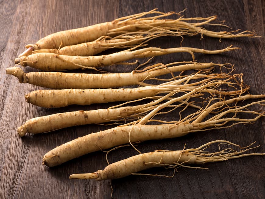 Auch Ginseng gehört zu den potenz- und luststeigernden Lebensmitteln.