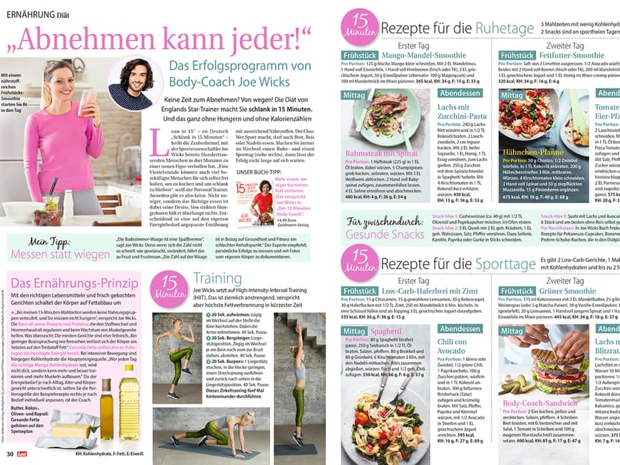 „Abnehmen kann jeder!“ - Das Erfolgsprogramm von Body-Coach Joe Wicks
