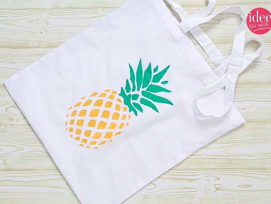 Von wegen Einkaufsbeutel: So machen Sie aus Ihrer Jutetasche einen echten Hingucker.