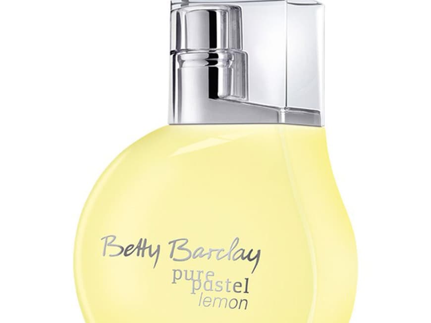 Verkörpert Frühlingsgefühle in zartem Pastell mit zitrisch-lebendigen Akkorden und weichen, cremigen Noten aus Amber und Moschus. Betty Barclay Pure Pastel Lemon, ca. 31,99 €