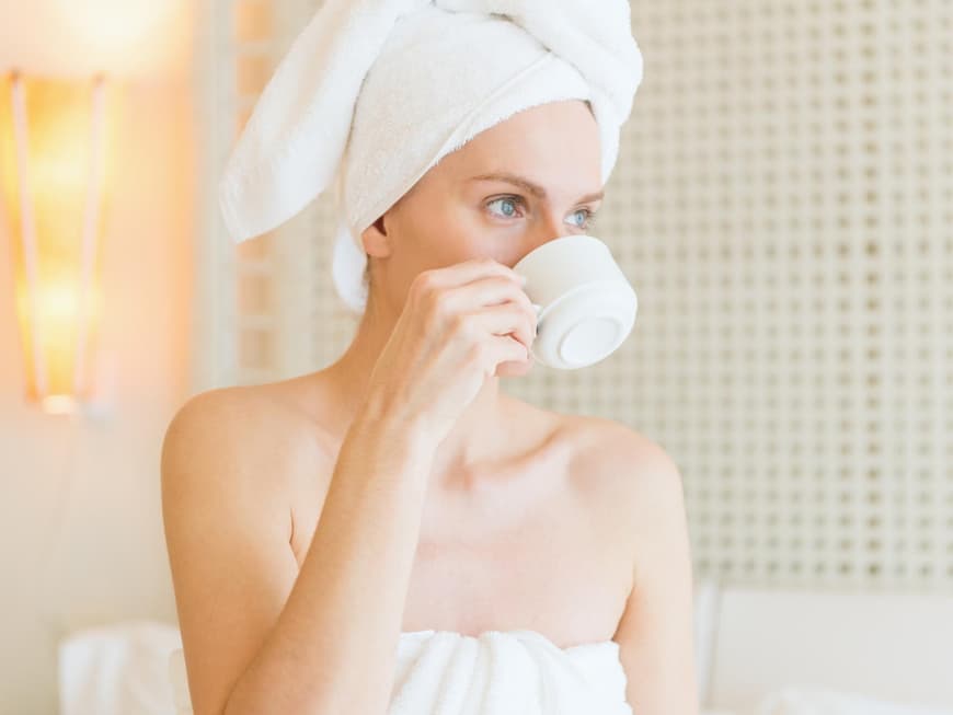 Starten Sie Ihren Detox Tag mit einer leckeren Tasse Tee