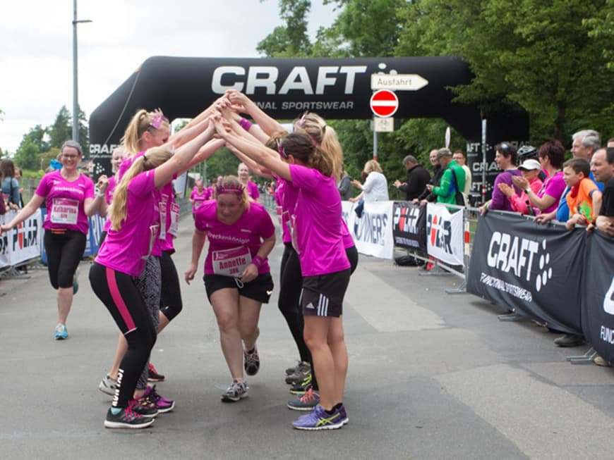 Frauen beim Women's Run