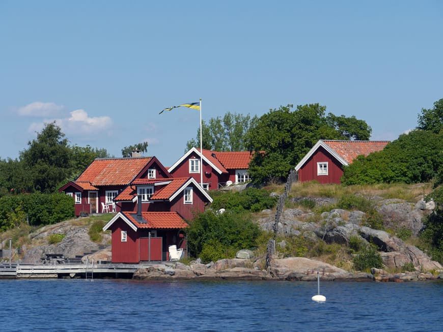 Wochenend-Oasen: Ferienhäuser auf den Schären rund um Stockholm