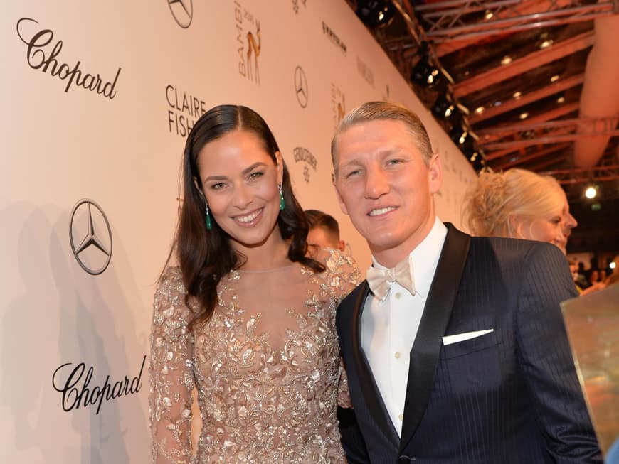 Ana Ivanovic und Bastian Schweinsteiger bei einer Gala