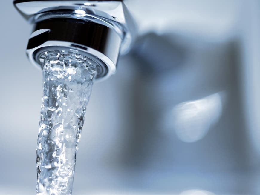 Wasser aus dem Hahn ist gesund