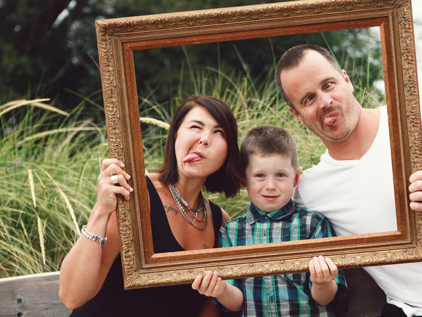 Kinderfotos im Internet