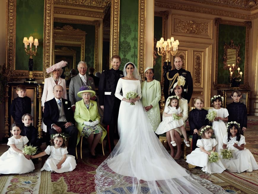 Offizielles Fotos aus dem Königspalast: Meghan Markle im Kreise der Royals
