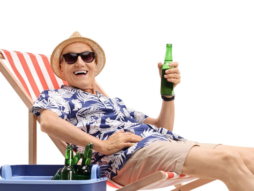 Mann in der Midlife-Krise