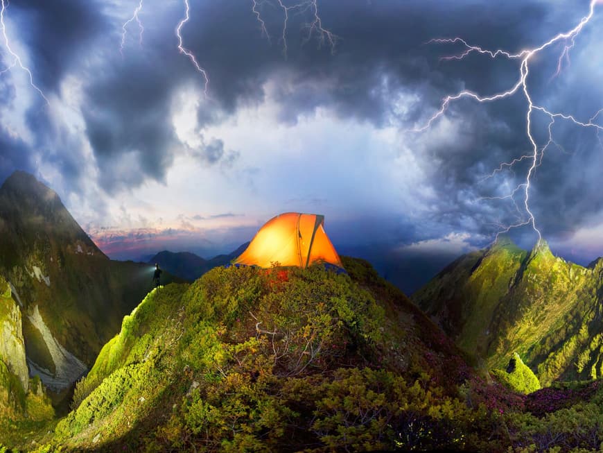 Richtig verhalten bei Gewitter