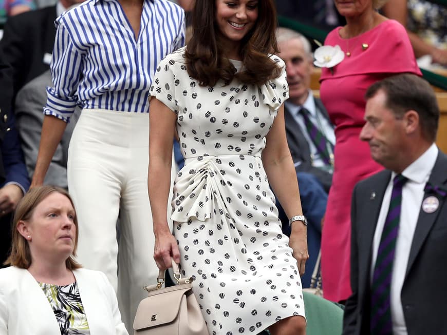 Kate und Meghan beim Tennis-Turnier in Wimbledon 2018