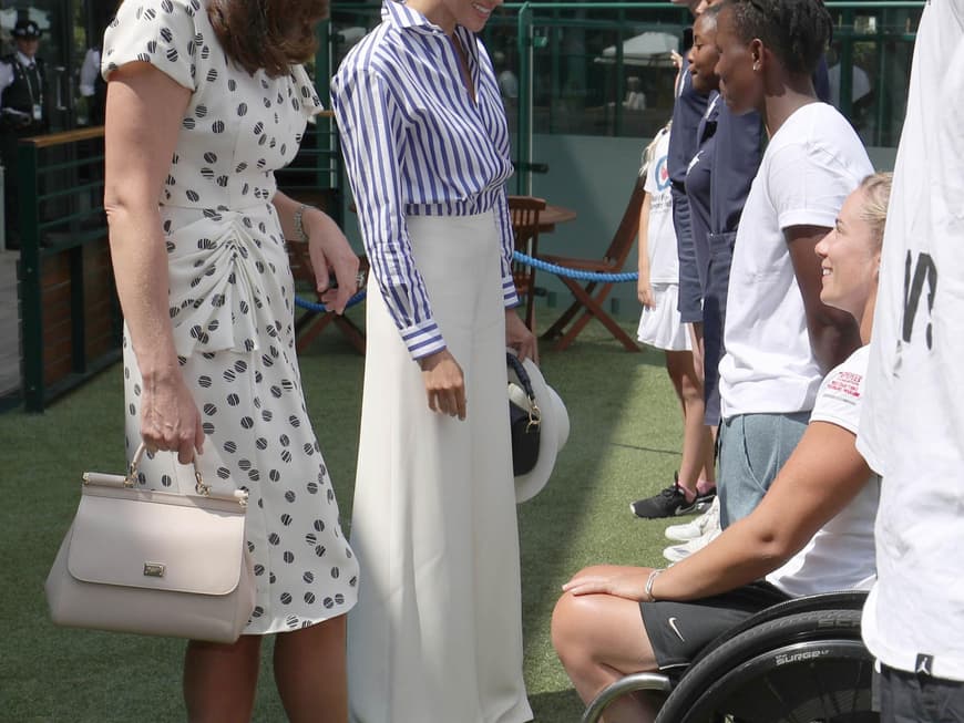 Wimbledon 2018: Kate und Meghan 
