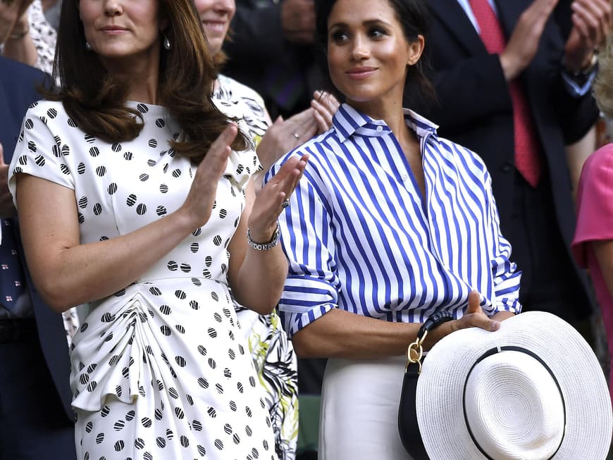 Kate und Meghan: Standig Ovations für Angelique Kerber