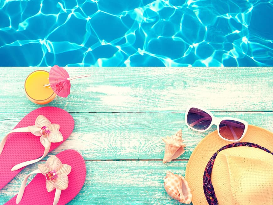 Bikini, Sonnenbrille, Flip-Flops: So bleiben Ihre Sommer-Utensiien sauber