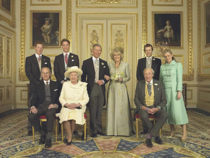 Prinz Charles und Camilla bei der Hochzeit