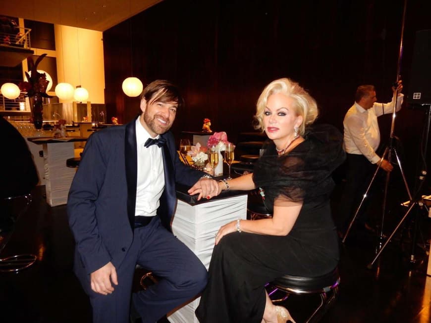 Shawne Fielding und Patrick Schöpf