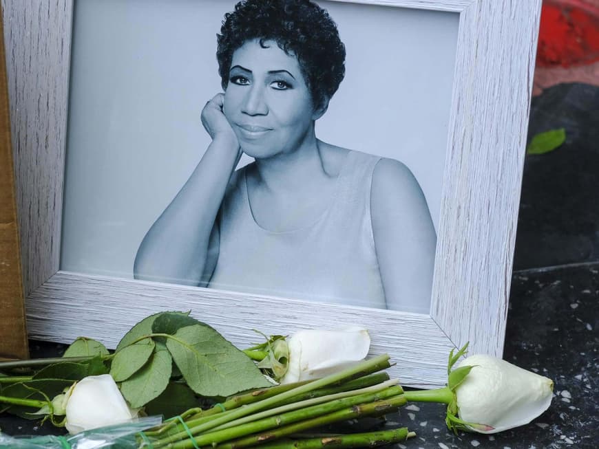 Aretha Franklin stirbt am 16. August 2018 an Bauchspeicheldrüsenkrebs
