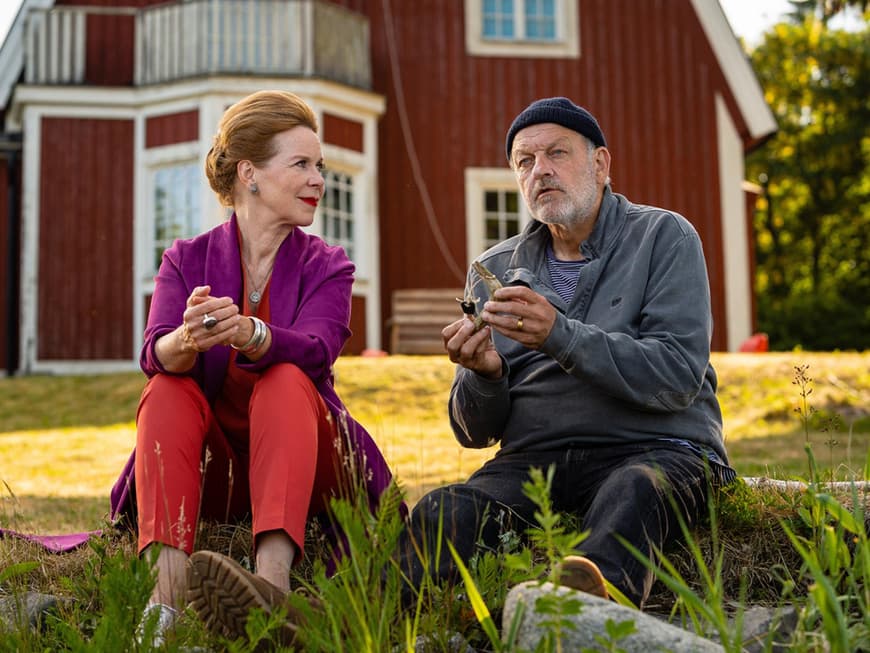Marion Kracht und Leonard Lansink im ZDF Herzkino: „Inga Lindström: Die andere Tochter“ 