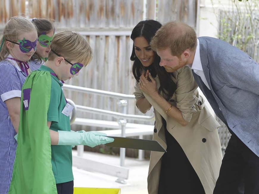 Prinz Harry und Meghan in Australien Oktober 2018
