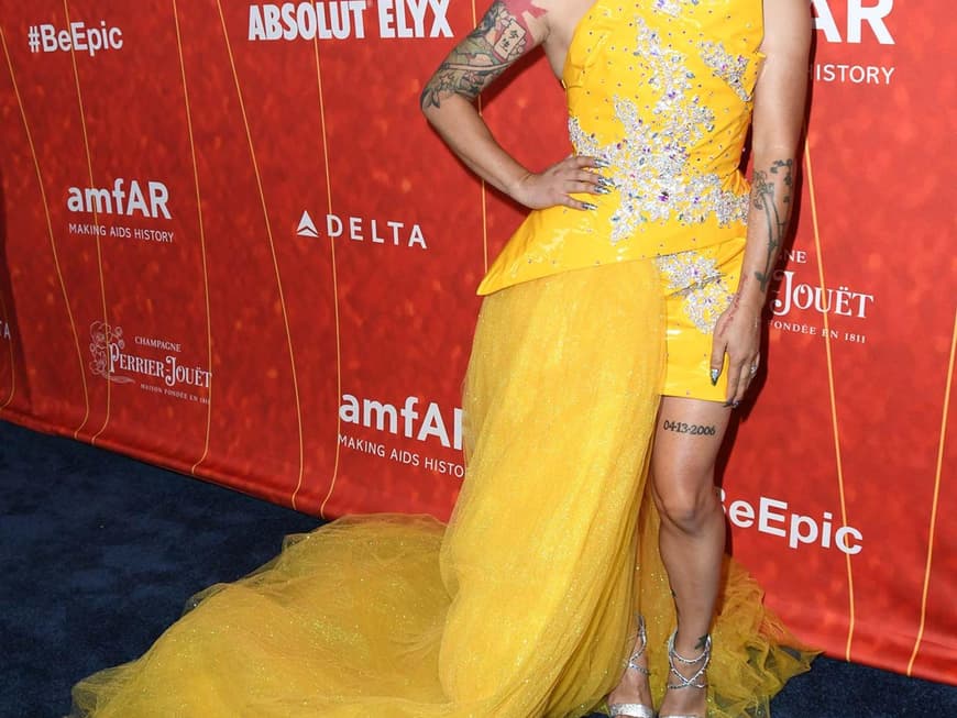 Ongina amfAR Gala Oktober 2018 in Beverly Hills