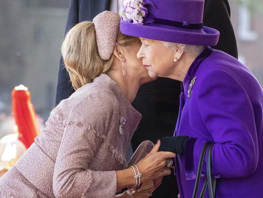 Königin Máxima auf Staatsbesuch bei der Queen 23. und 24 Oktober 2018