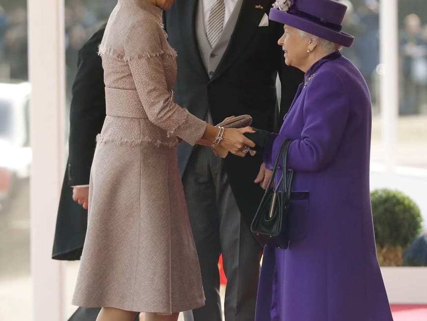 Königin Máxima und König Willem-Alexander auf Staatsbesuch bei der Queen 23. und 24 Oktober 2018
