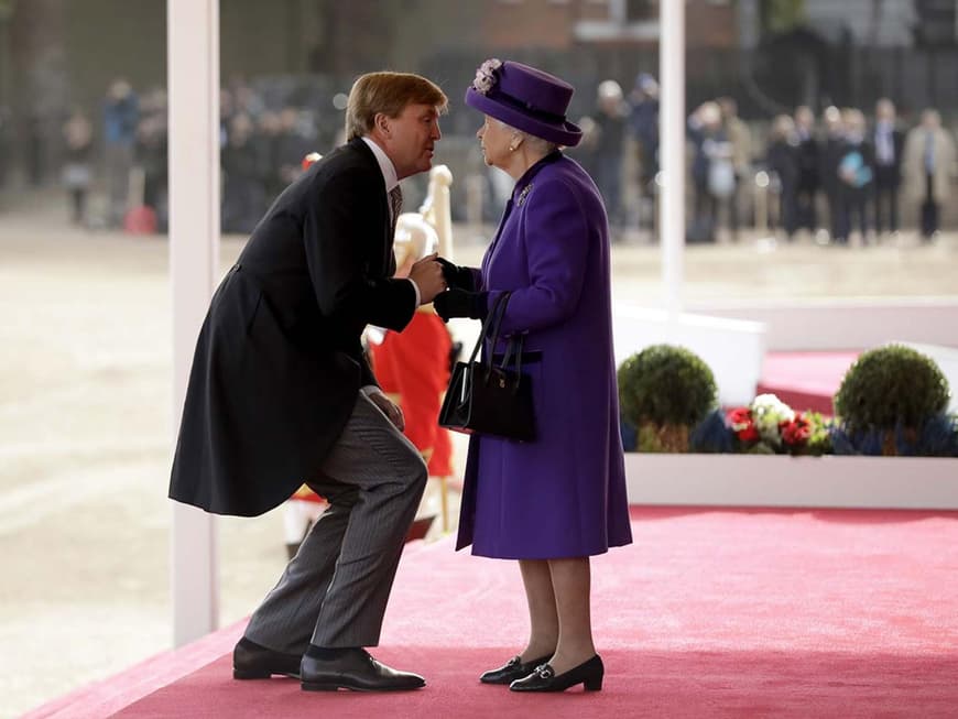König Willem-Alexander auf Staatsbesuch bei der Queen 23. und 24 Oktober 2018