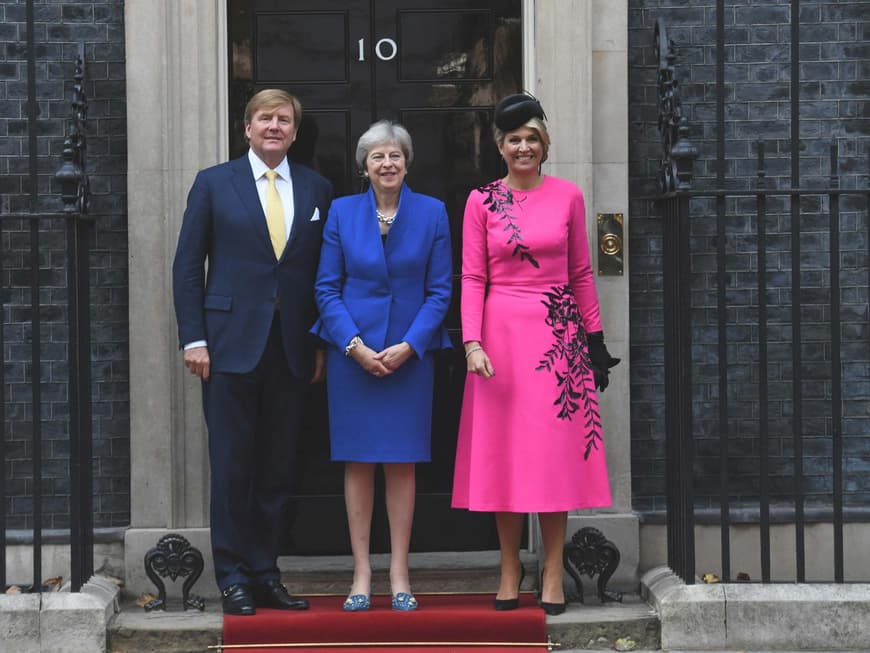 Niederländischer Staatsbesuch bei Theresa May am 23. und 24. Oktober 2018
